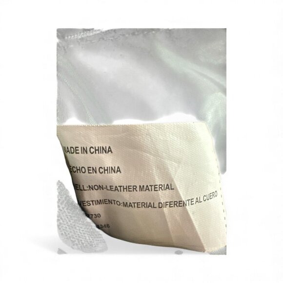 Black Faux Leather Backpack With Gold Hardware Zipper Pockets & Adjustable Strap - Picture 13 of 14